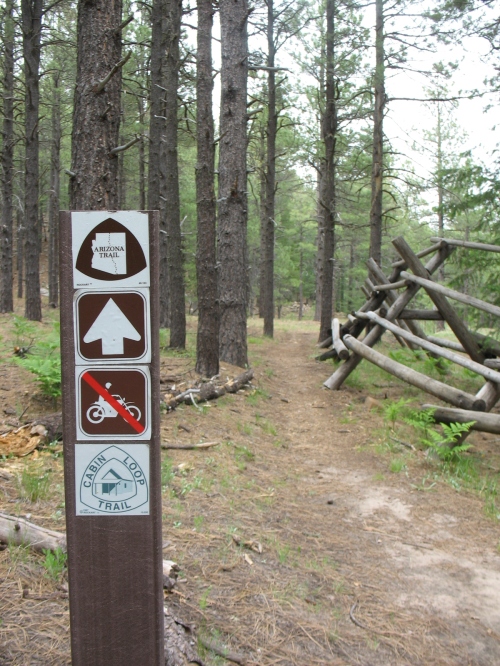 cabin loop signage